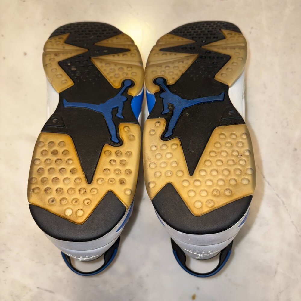 Air Jordan White High Top Lifestyle Shoes 384664-107 Men's 2014 Size 12 - Picture 7 of 8